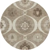 Addison Chantille ACN858-Taupe 8 ft. X 8 ft. Round Rug
