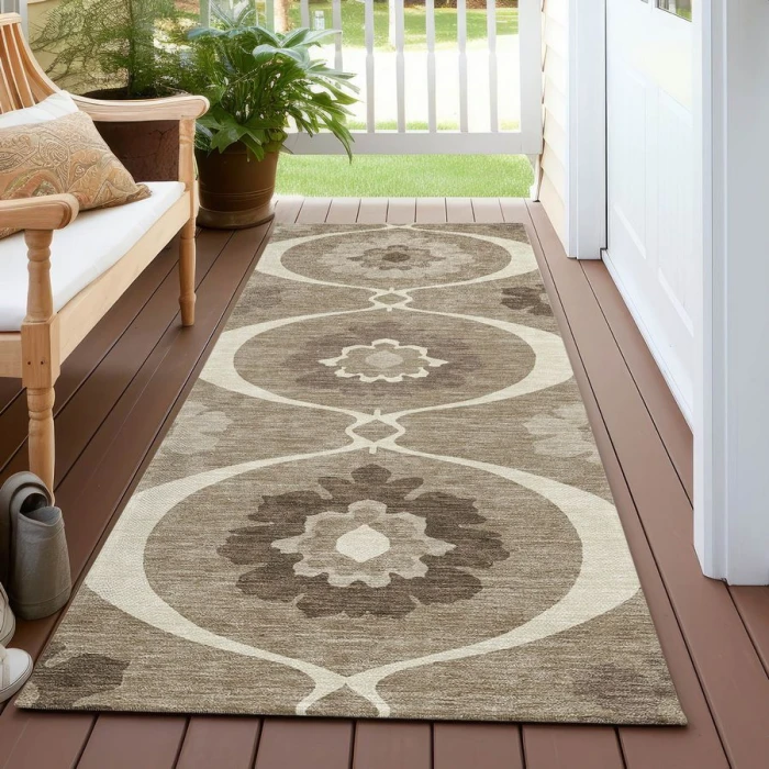 Addison Chantille ACN858-Taupe 2 ft. 3 in. X 7 ft. 6 in. Rectangle Rug