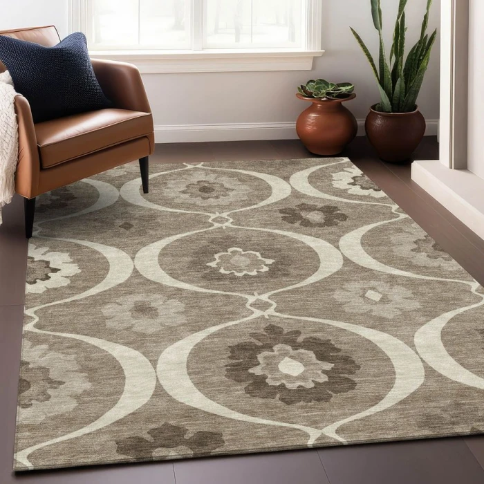 Addison Chantille ACN858-Taupe 3 ft. X 5 ft. Rectangle Rug
