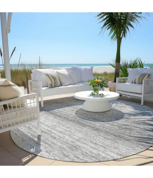 Addison Chantille ACN859-Gray 8 ft. X 8 ft. Round Rug