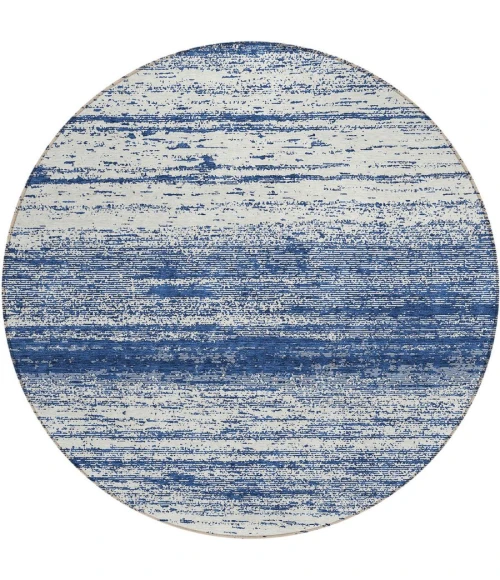 Addison Chantille ACN859-Navy 8 ft. X 8 ft. Round Rug
