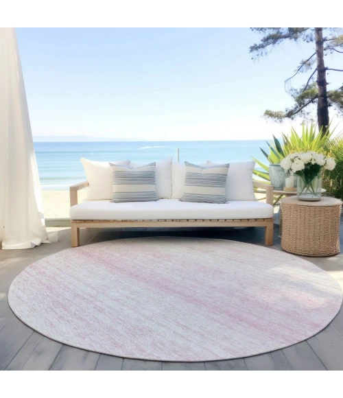 Addison Chantille ACN859-Pink 8 ft. X 8 ft. Round Rug