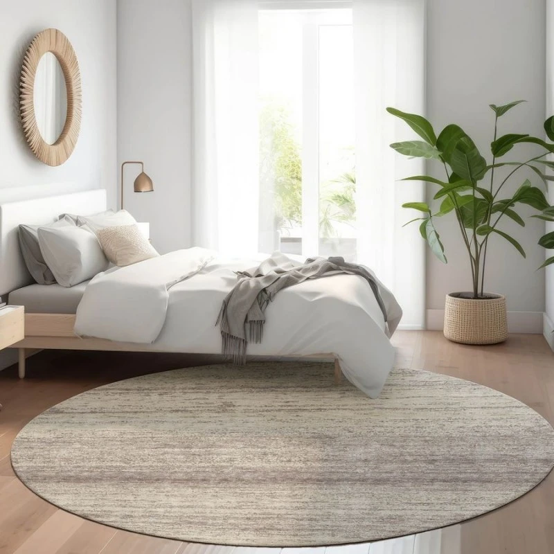 Addison Chantille ACN859-Taupe 8 ft. X 8 ft. Round Rug
