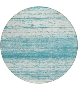Addison Chantille ACN859-Teal 8 ft. X 8 ft. Round Rug