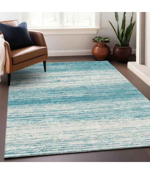 Addison Chantille ACN859-Teal 3 ft. X 5 ft. Rectangle Rug