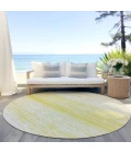 Addison Chantille ACN859-Yellow 8 ft. X 8 ft. Round Rug