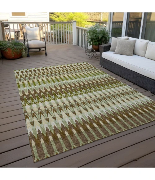 Addison Chantille ACN860-Green 8 ft. X 10 ft. Rectangle Rug