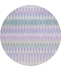 Addison Chantille ACN860-Lavender 8 ft. X 8 ft. Round Rug