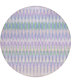 Addison Chantille ACN860-Lavender 8 ft. X 8 ft. Round Rug