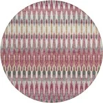 Addison Chantille ACN860-Mauve 8 ft. X 8 ft. Round Rug