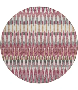Addison Chantille ACN860-Mauve 8 ft. X 8 ft. Round Rug