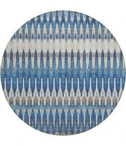 Addison Chantille ACN860-Navy 8 ft. X 8 ft. Round Rug