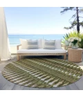 Addison Chantille ACN860-Olive 8 ft. X 8 ft. Round Rug