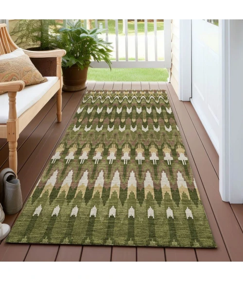 Addison Chantille ACN860-Olive 2 ft. 3 in. X 7 ft. 6 in. Rectangle Rug