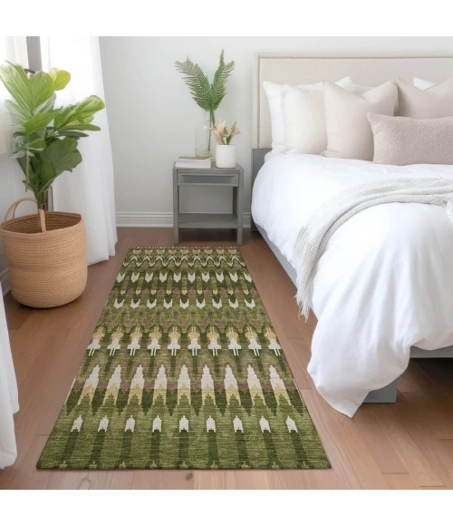 Addison Chantille ACN860-Olive 2 ft. 3 in. X 7 ft. 6 in. Rectangle Rug