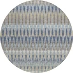 Addison Chantille ACN860-Taupe 8 ft. X 8 ft. Round Rug