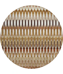 Addison Chantille ACN860-Terracotta 8 ft. X 8 ft. Round Rug