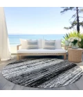 Addison Chantille ACN861-Black 8 ft. X 8 ft. Round Rug