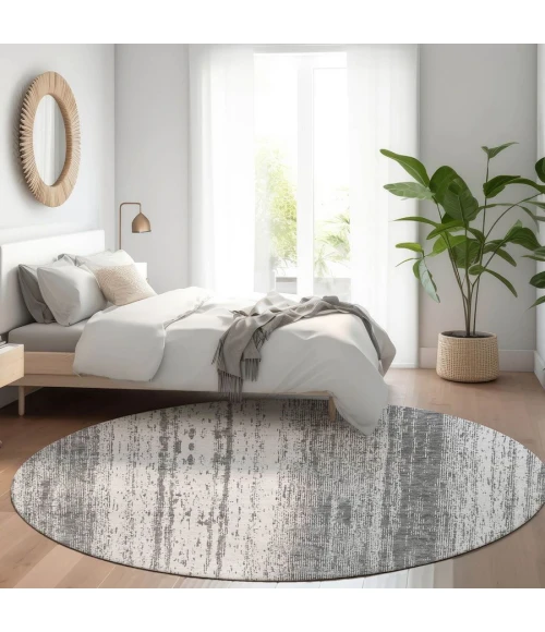 Addison Chantille ACN861-Gray 8 ft. X 8 ft. Round Rug