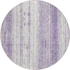 Addison Chantille ACN861-Purple 8 ft. X 8 ft. Round Rug