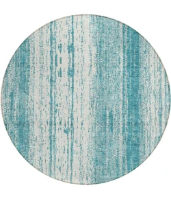 Addison Chantille ACN861-Teal 8 ft. X 8 ft. Round Rug