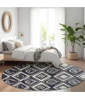 Addison Chantille ACN862-Black 8 ft. X 8 ft. Round Rug