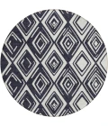 Addison Chantille ACN862-Black 8 ft. X 8 ft. Round Rug