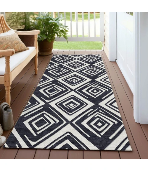 Addison Chantille ACN862-Black 2 ft. 3 in. X 7 ft. 6 in. Rectangle Rug