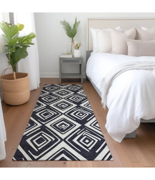Addison Chantille ACN862-Black 2 ft. 3 in. X 7 ft. 6 in. Rectangle Rug