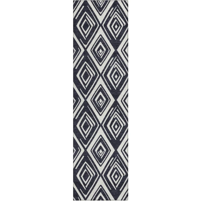 Addison Chantille ACN862-Black 2 ft. 3 in. X 7 ft. 6 in. Rectangle Rug