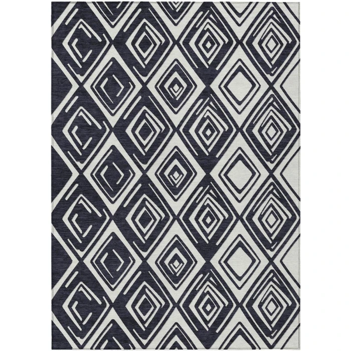 Addison Chantille ACN862-Black 3 ft. X 5 ft. Rectangle Rug