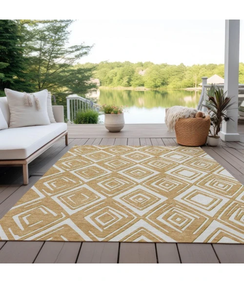 Addison Chantille ACN862-Gold 5 ft. X 7 ft. 6 in. Rectangle Rug