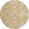 Addison Chantille ACN862-Gold 8 ft. X 8 ft. Round Rug