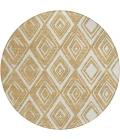 Addison Chantille ACN862-Gold 8 ft. X 8 ft. Round Rug