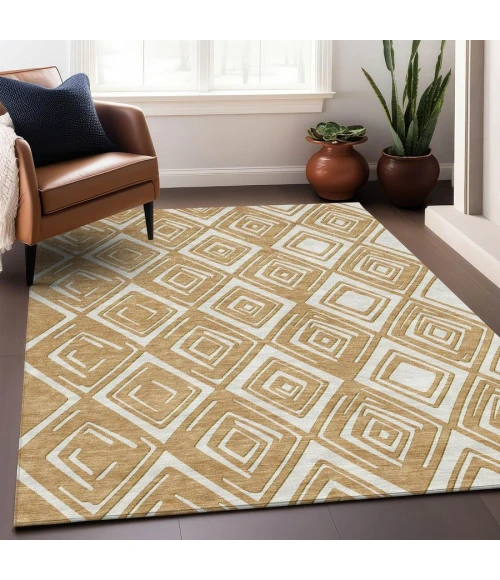 Addison Chantille ACN862-Gold 5 ft. X 7 ft. 6 in. Rectangle Rug