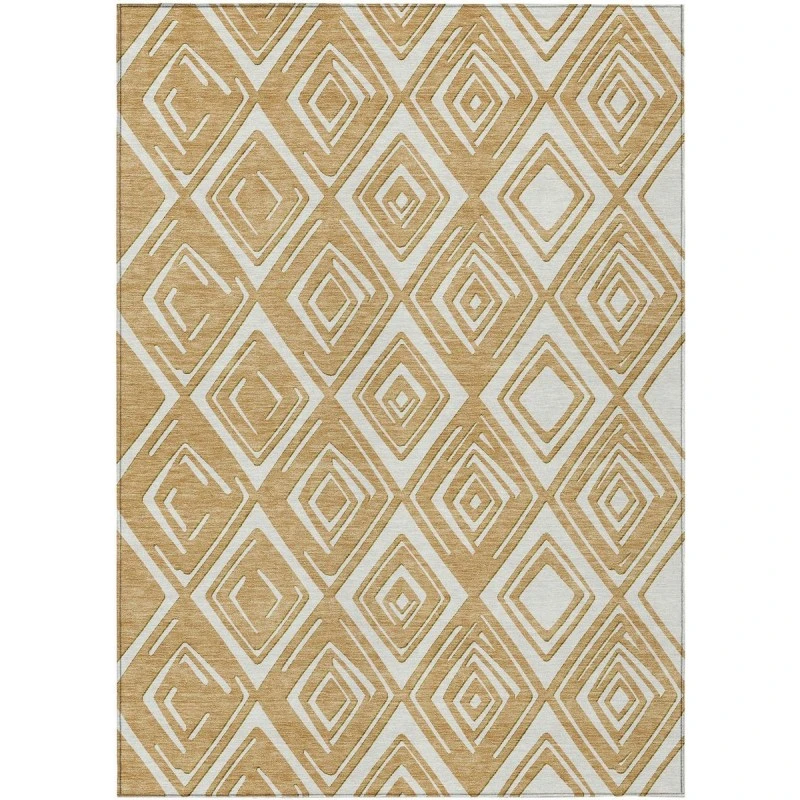 Addison Chantille ACN862-Gold 5 ft. X 7 ft. 6 in. Rectangle Rug