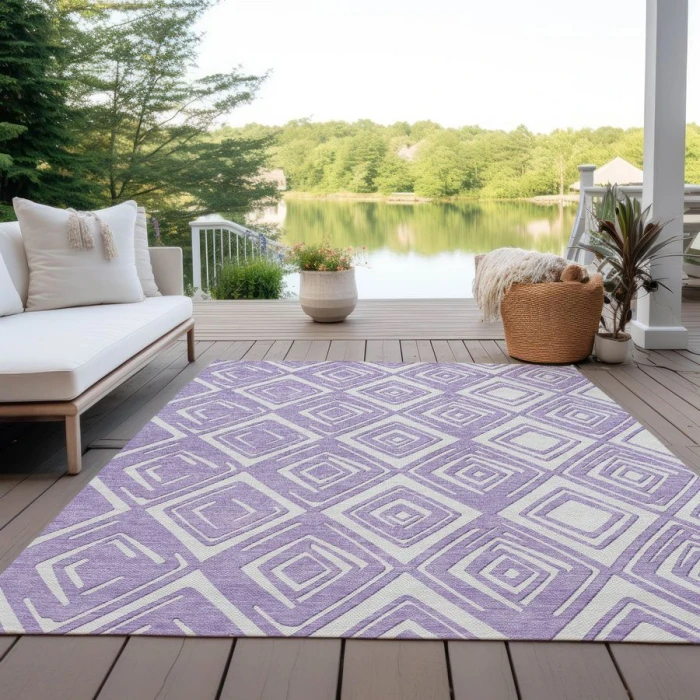 Addison Chantille ACN862-Lavender 5 ft. X 7 ft. 6 in. Rectangle Rug