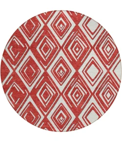 Addison Chantille ACN862-Red 8 ft. X 8 ft. Round Rug