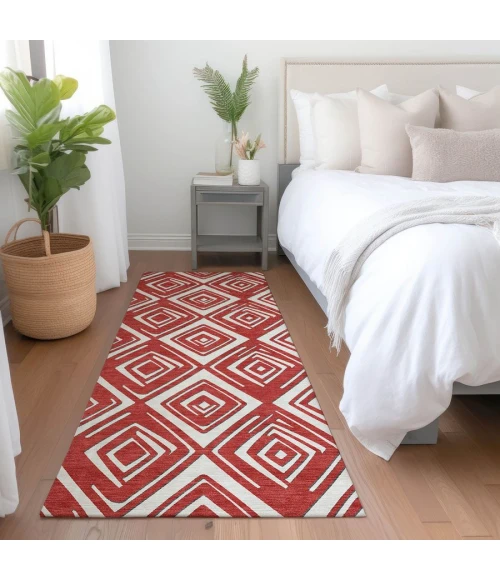 Addison Chantille ACN862-Red 2 ft. 3 in. X 7 ft. 6 in. Rectangle Rug