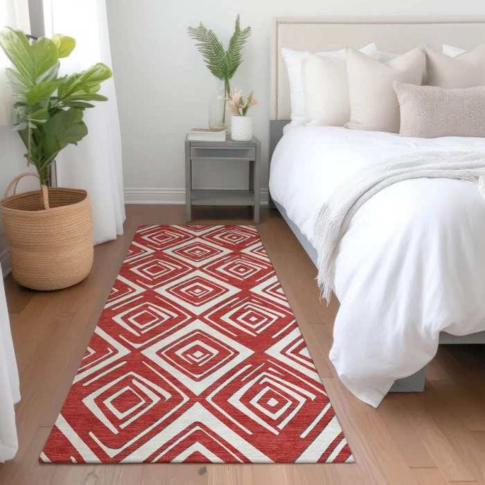 Addison Chantille ACN862-Red 2 ft. 3 in. X 7 ft. 6 in. Rectangle Rug