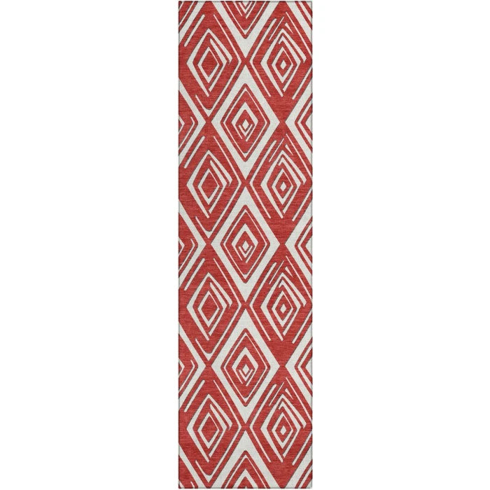 Addison Chantille ACN862-Red 2 ft. 3 in. X 7 ft. 6 in. Rectangle Rug