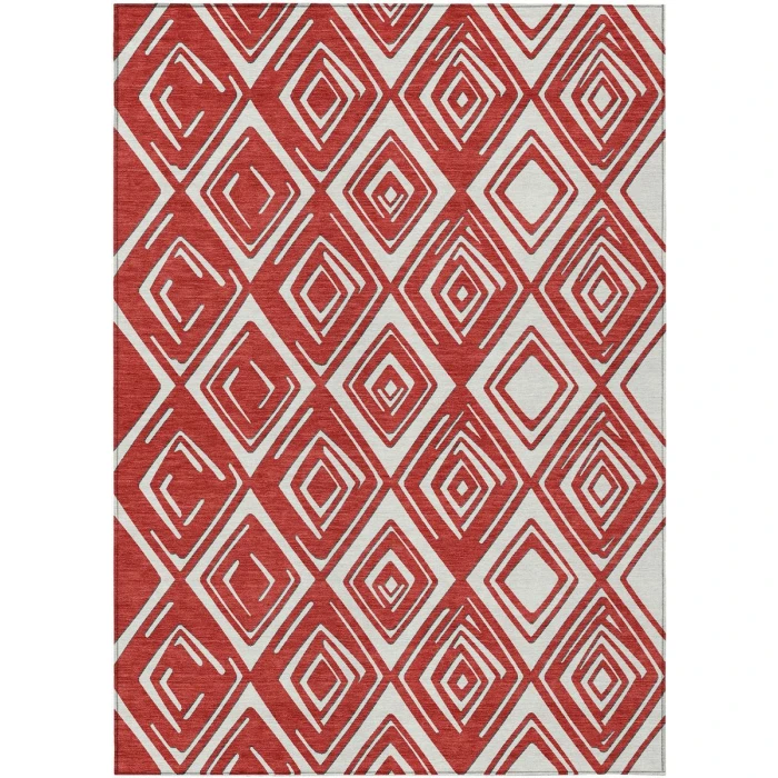 Addison Chantille ACN862-Red 9 ft. X 12 ft. Rectangle Rug