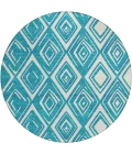 Addison Chantille ACN862-Teal 8 ft. X 8 ft. Round Rug