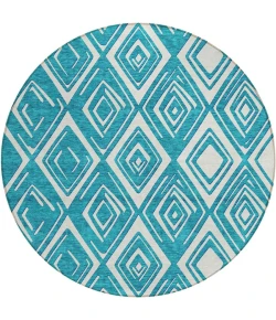 Addison Chantille ACN862-Teal 8 ft. X 8 ft. Round Rug