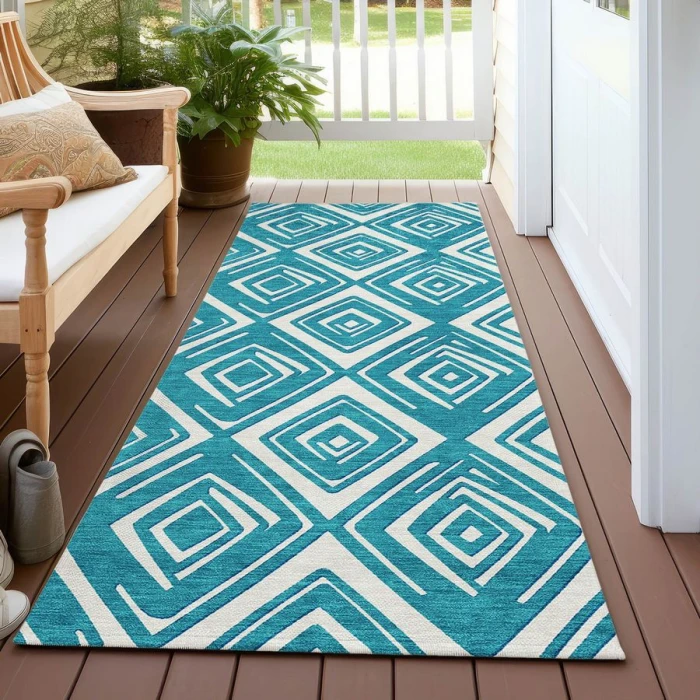Addison Chantille ACN862-Teal 2 ft. 3 in. X 7 ft. 6 in. Rectangle Rug