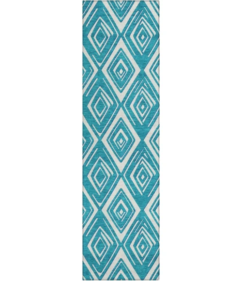 Addison Chantille ACN862-Teal 2 ft. 3 in. X 7 ft. 6 in. Rectangle Rug