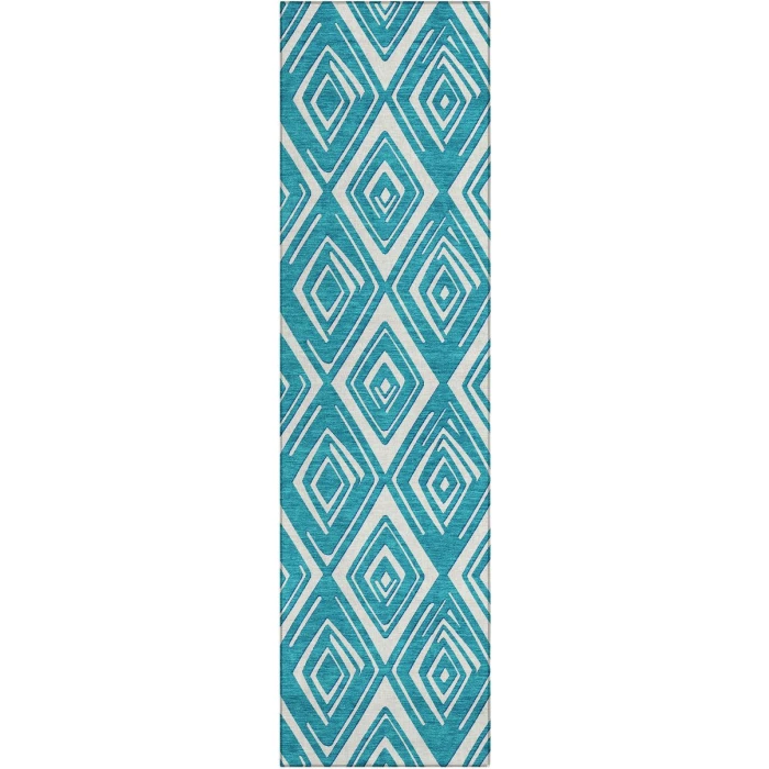 Addison Chantille ACN862-Teal 2 ft. 3 in. X 7 ft. 6 in. Rectangle Rug