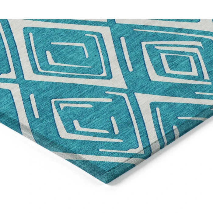 Addison Chantille ACN862-Teal 5 ft. X 7 ft. 6 in. Rectangle Rug
