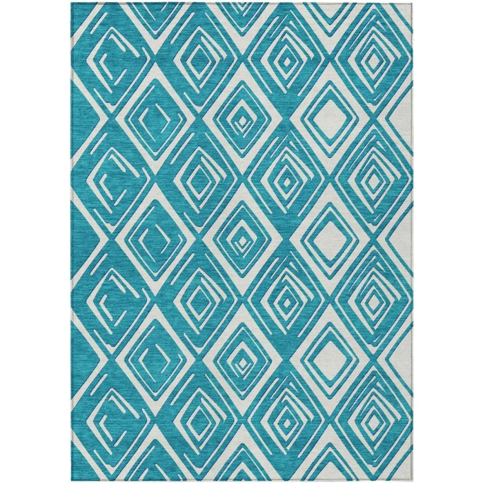 Addison Chantille ACN862-Teal 5 ft. X 7 ft. 6 in. Rectangle Rug