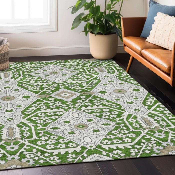 Addison Chantille ACN863-Green 9 ft. X 12 ft. Rectangle Rug